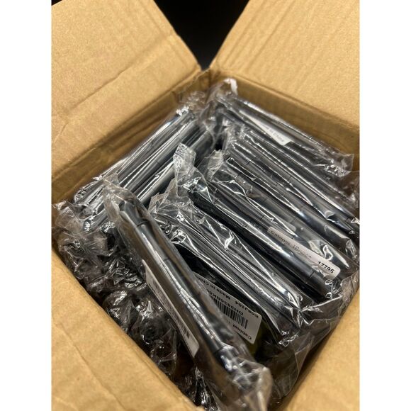 KNOBWELL 24 Pack Matte Black Door Cabinet Hinges, 5/8" Radius Corners - Picture 3 of 3